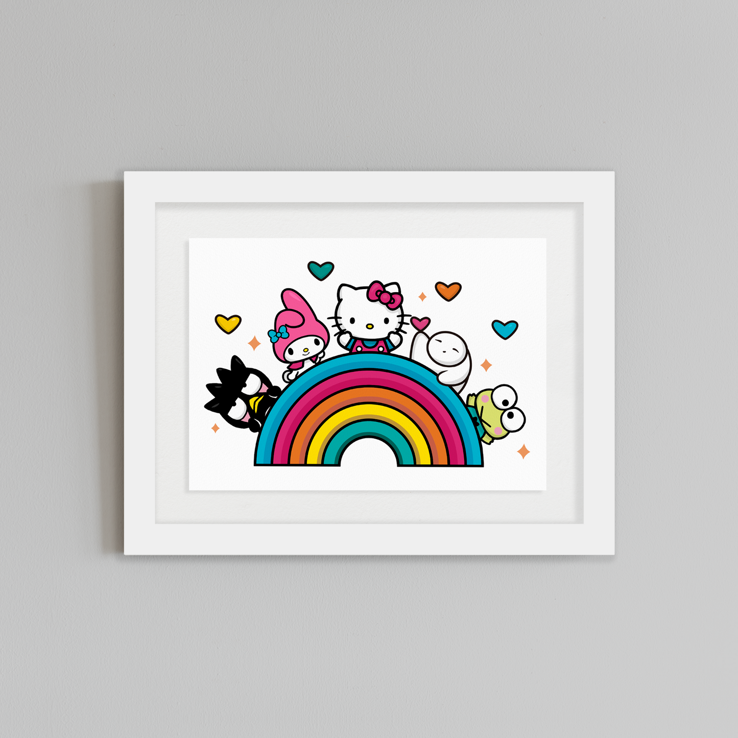 GRABADO RAINBOW KITTY - HELLO KITTY X MW