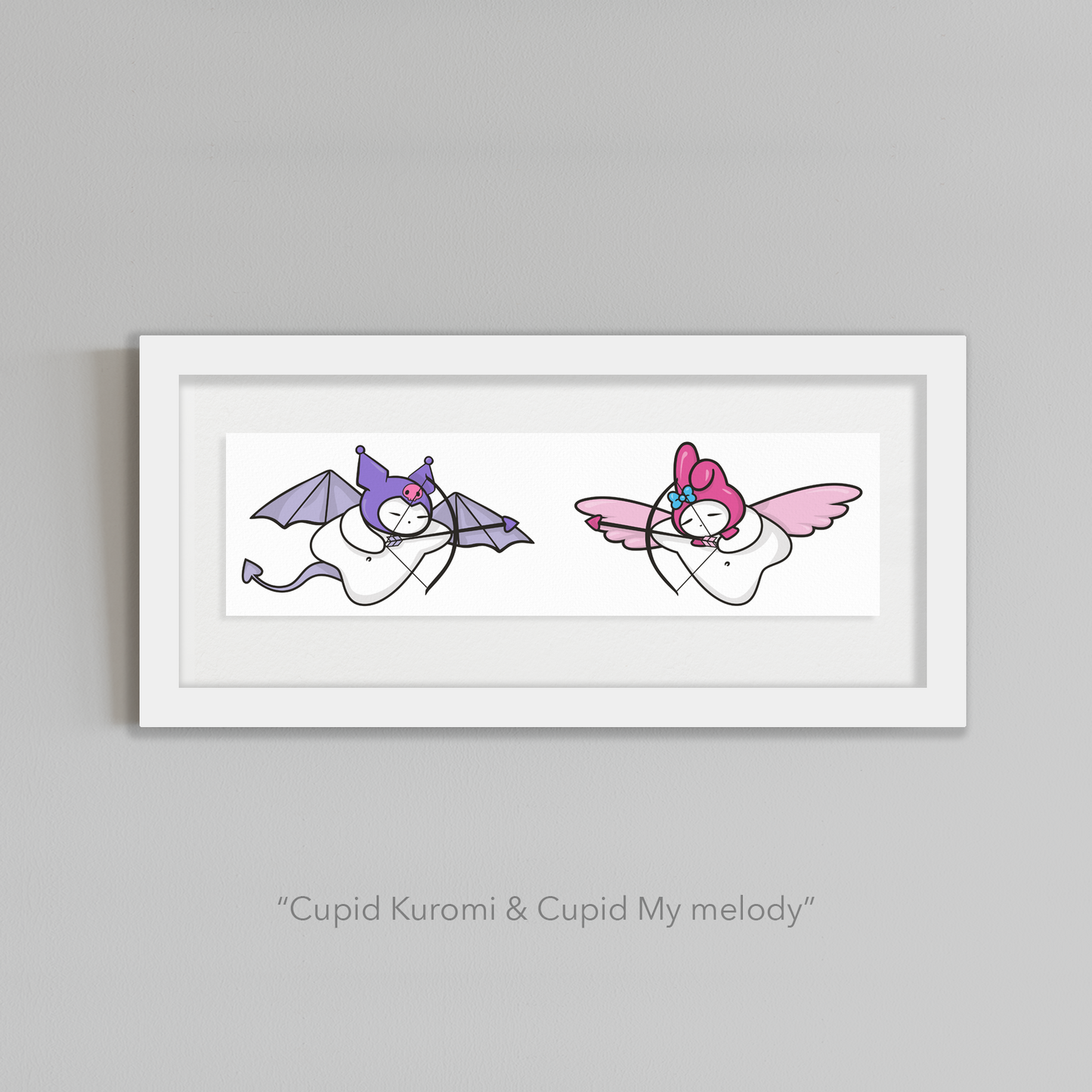 GRABADO CUPID KUROMI & CUPID MELODY - HELLO KITTY X MW