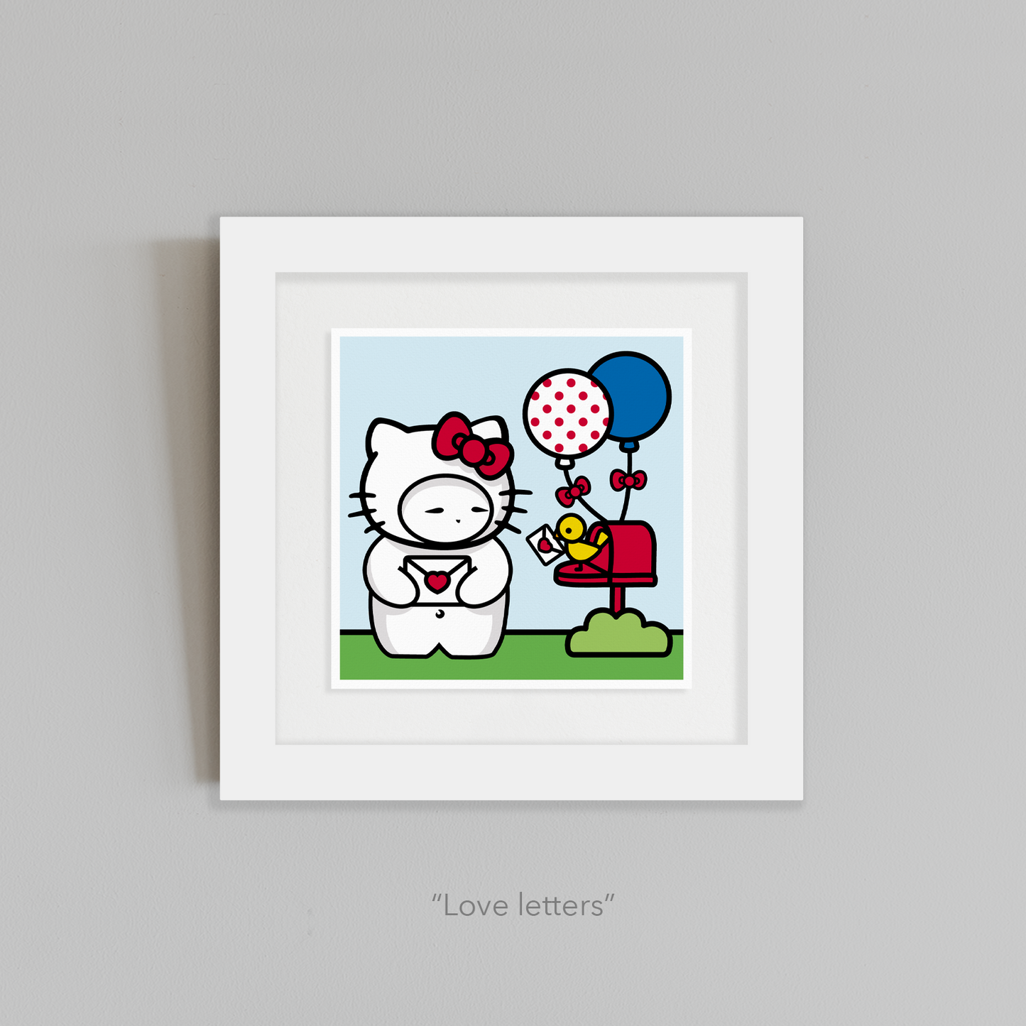 GRABADO LOVE LETTERS - HELLO KITTY X MW